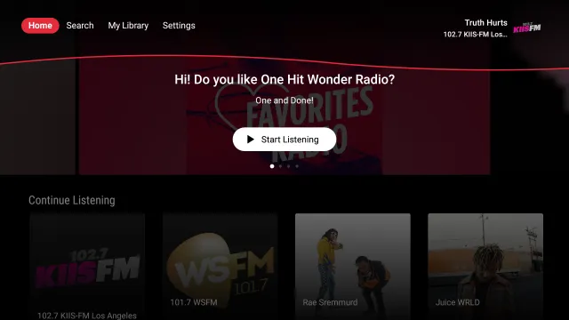iHeartRadio for Google TV - Screen 3