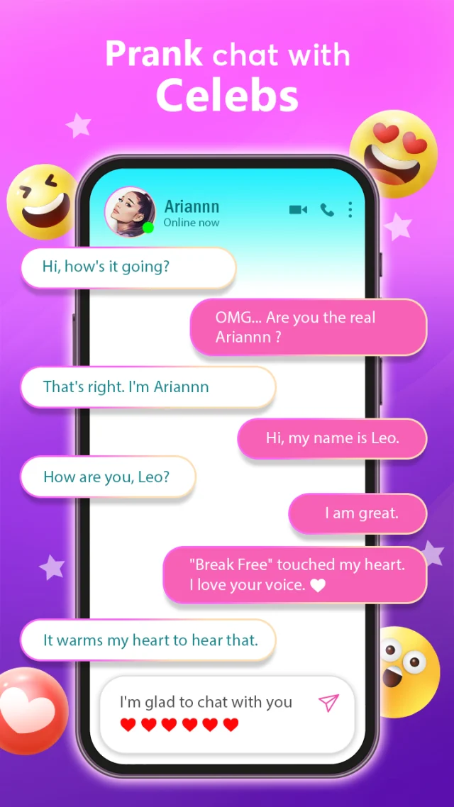 Idol Prank Video Call & Chat - Screen 5