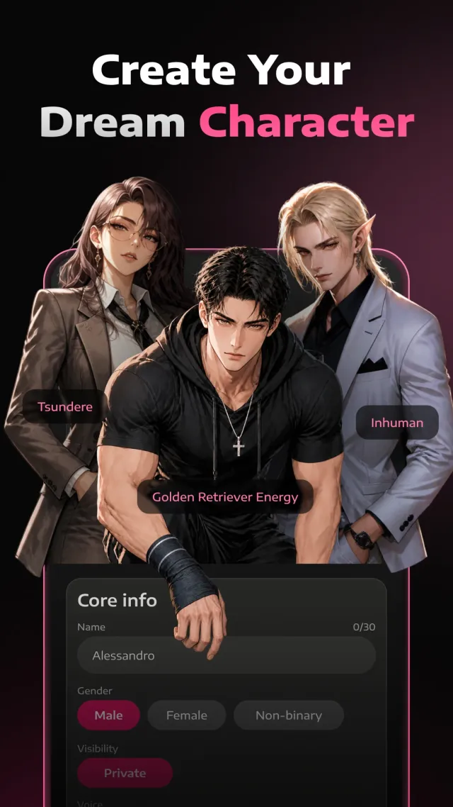 Afizzy - AI Character Chat - Screen 3