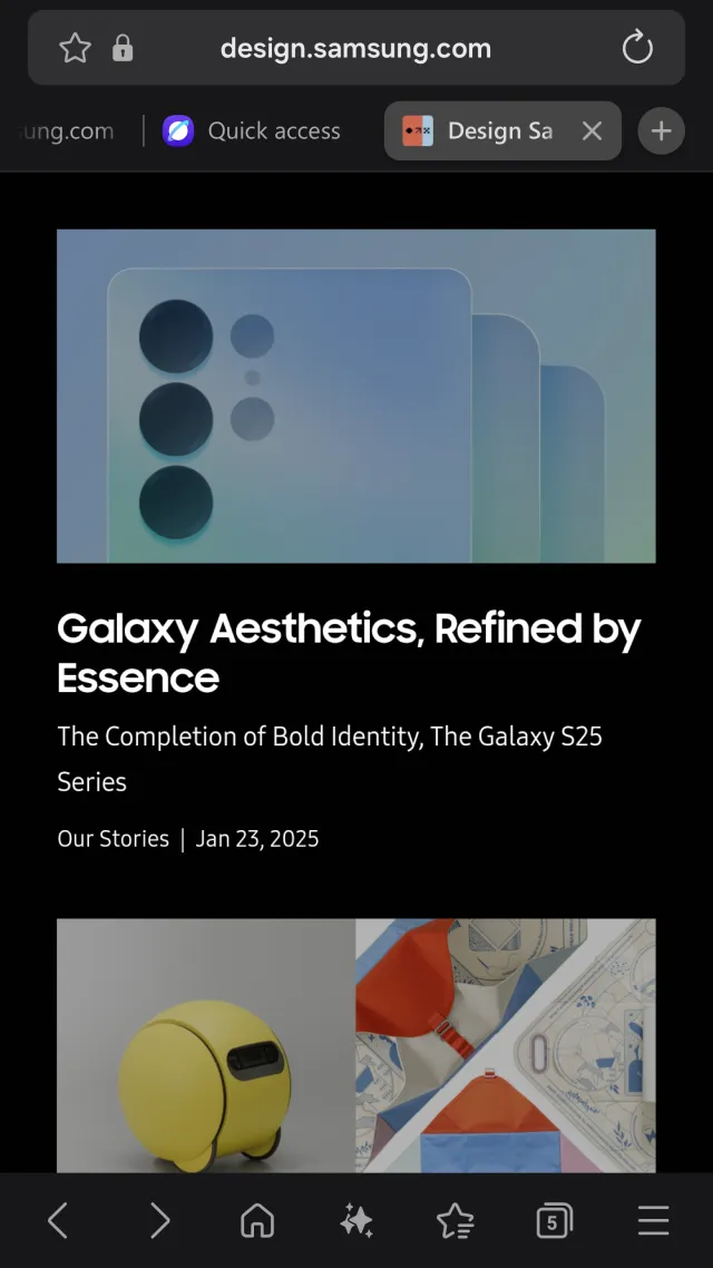 Samsung Browser - Screen 3