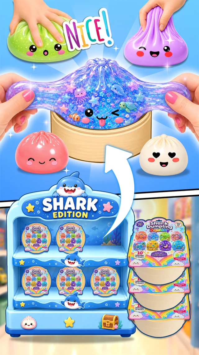 Mystery Dumpling Glitter Unbox - Screen 5