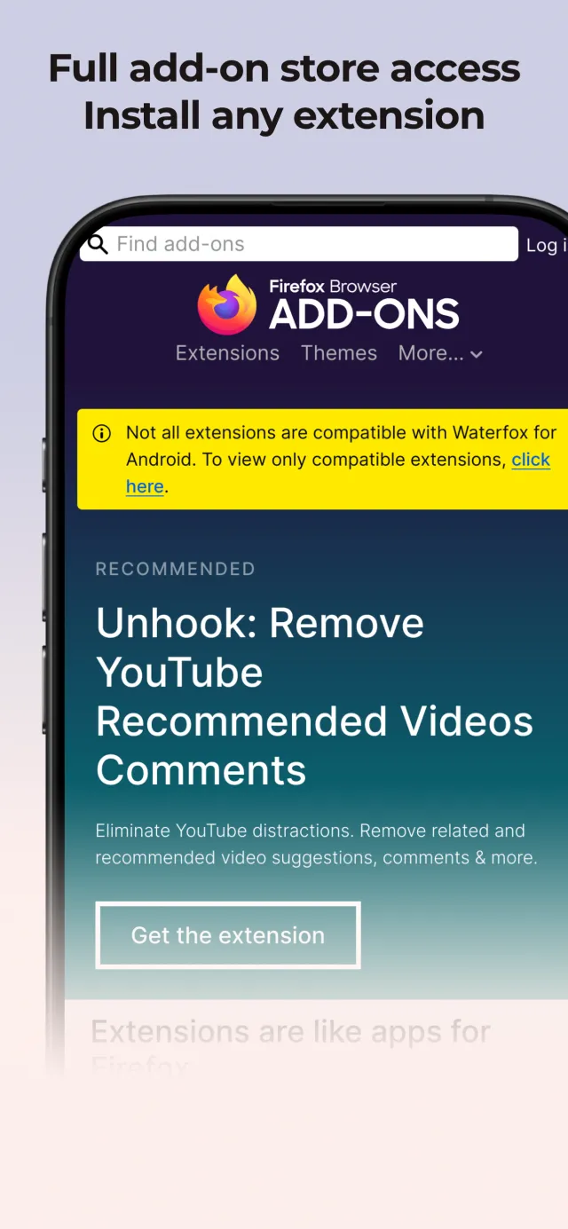Waterfox: Private Web Browser - Screen 3