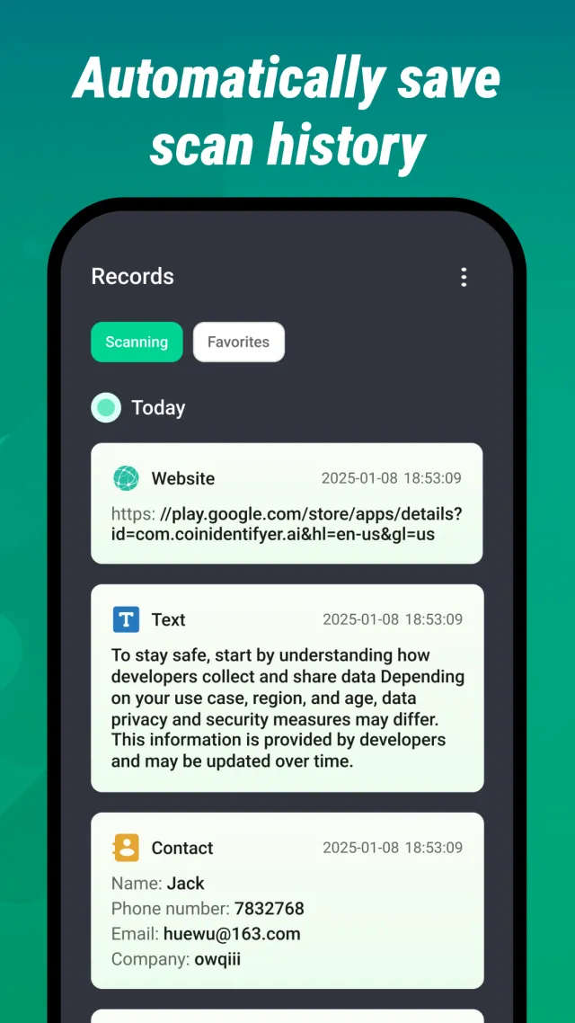 QR Code Scanner - Screen 7