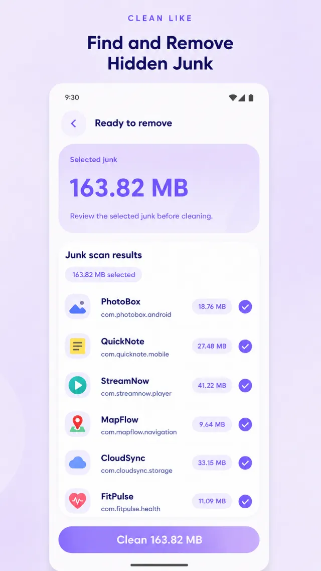 Clean Like - Screen 2