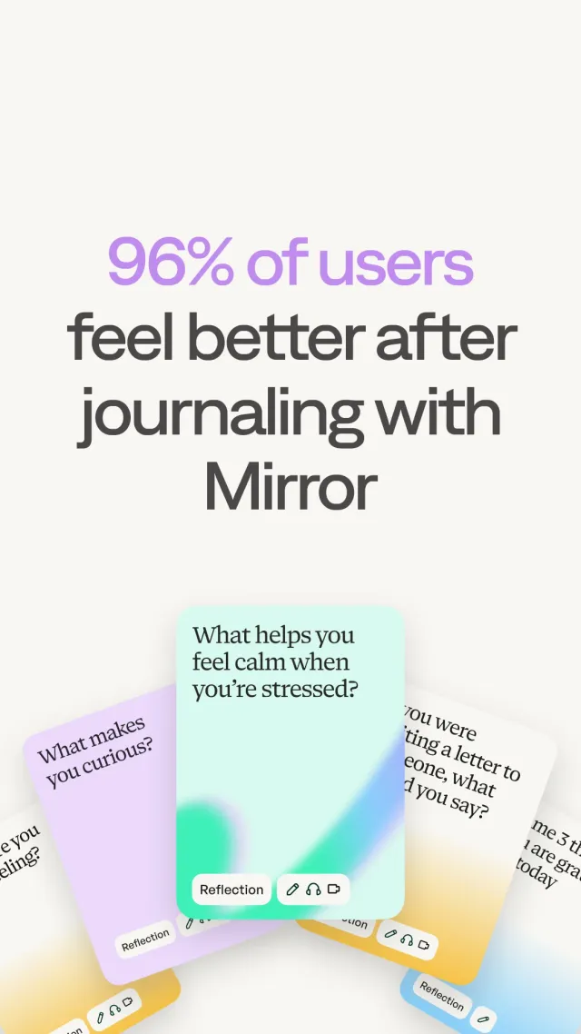 Mirror: Mental Health Journal - Screen 8