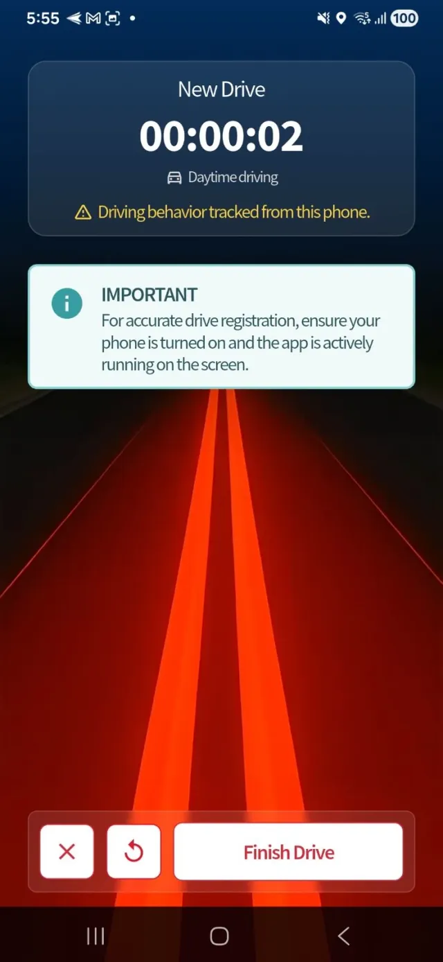 RoadReady - Screen 2