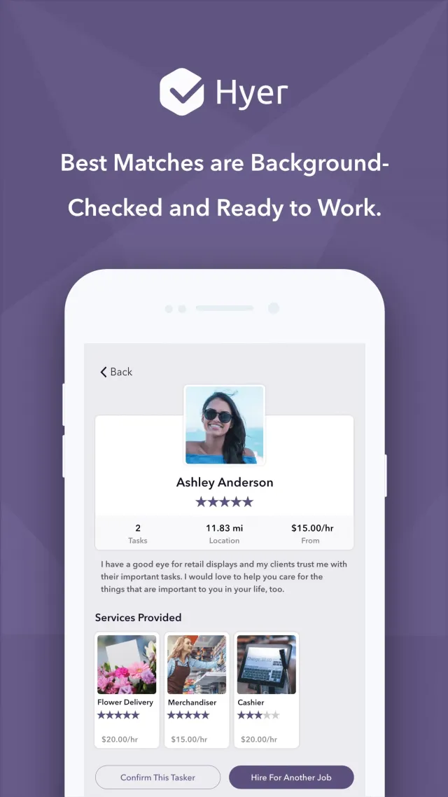 Hyer Job Search - Screen 5