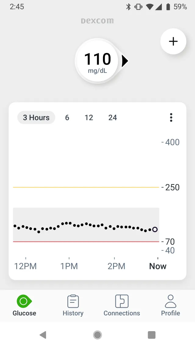 Dexcom G7 - Screen 1