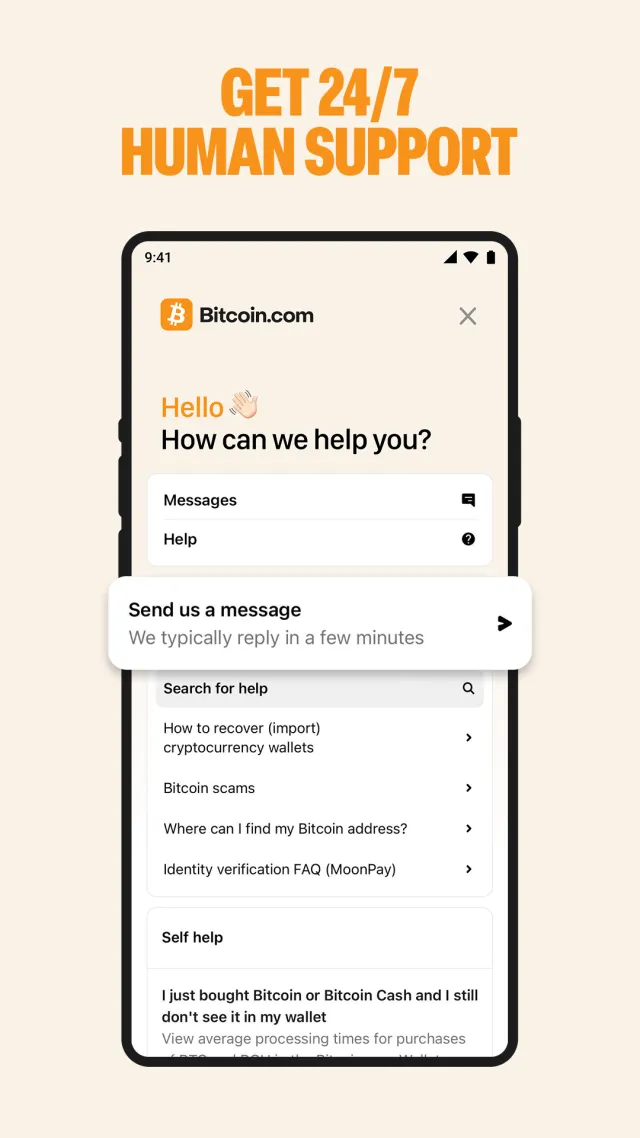 Bitcoin.com: Crypto Wallet - Screen 7