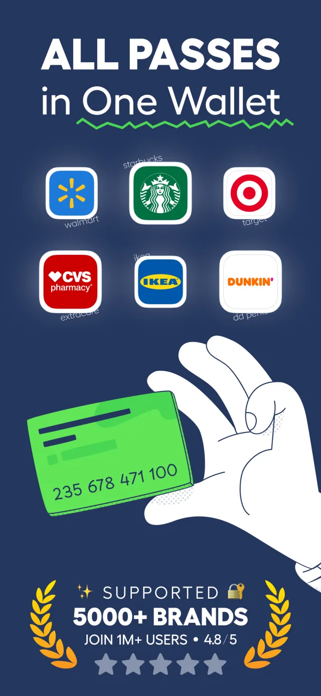 Wallet - Digital Wallet Card - Screen 1