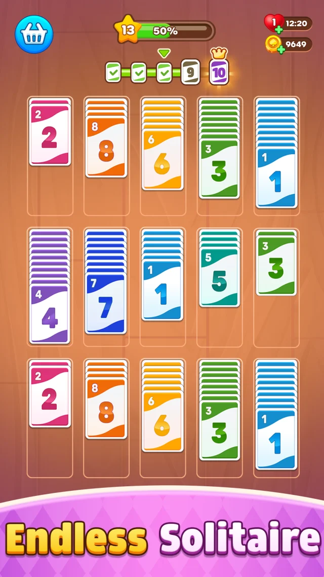 Solitaire Stack Sort - Screen 6