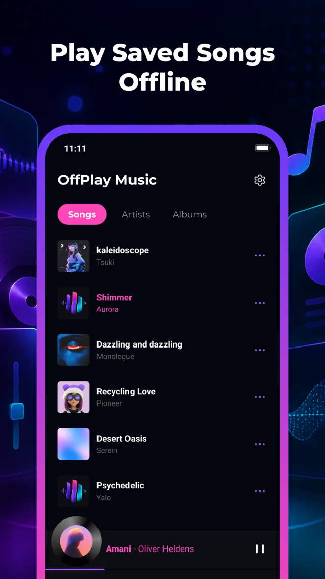 BeatCarry: Offline Music - Screen 1