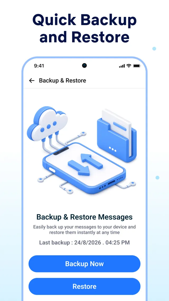 Messages - Text SMS Home - Screen 6