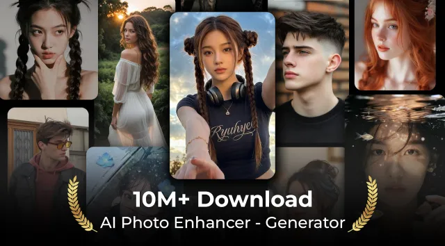 AI Photo Enhancer & Generator - Screen 1
