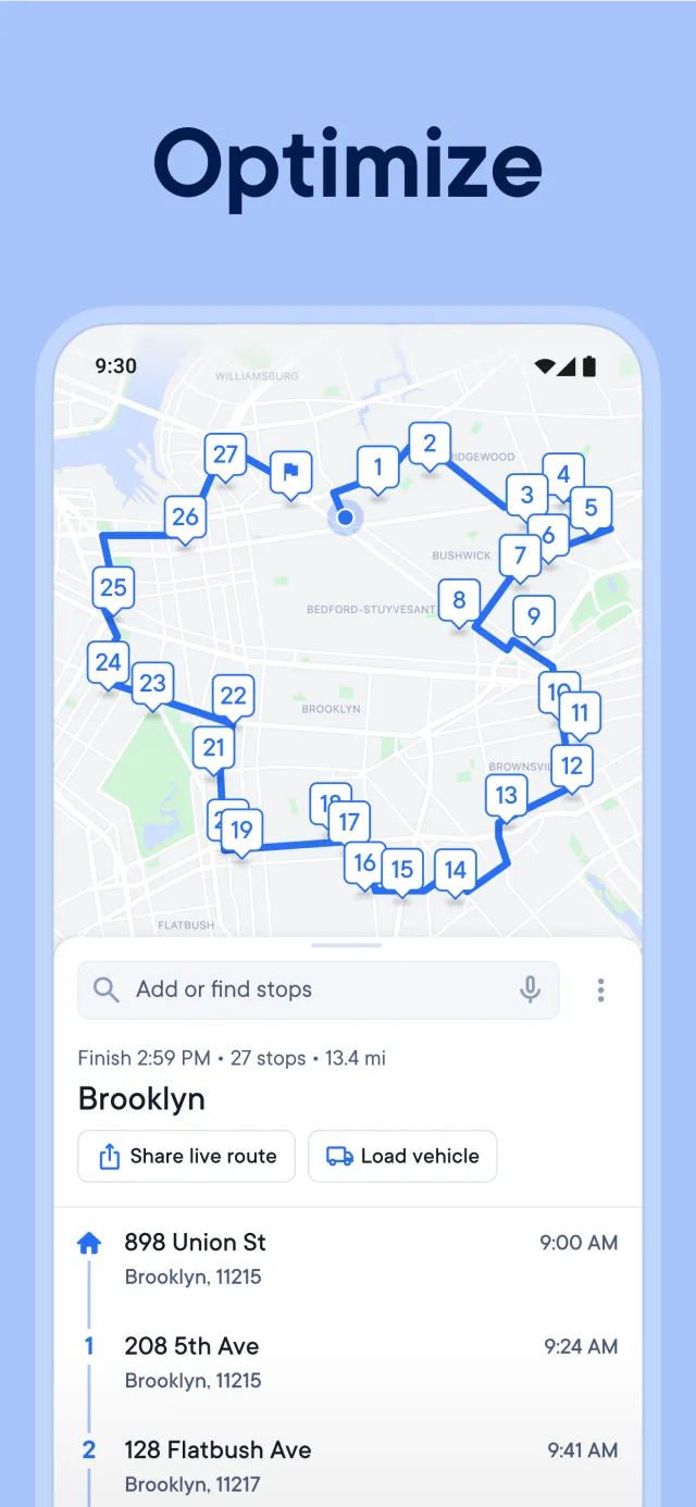 Spoke (Circuit) Route Planner - Screen 2