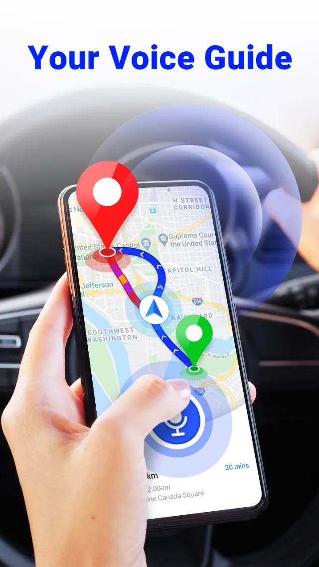 GPS Voice Navigation & Radar - Screen 3