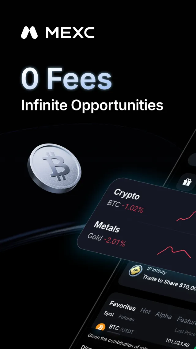MEXC: Buy Bitcoin & Crypto - Screen 1