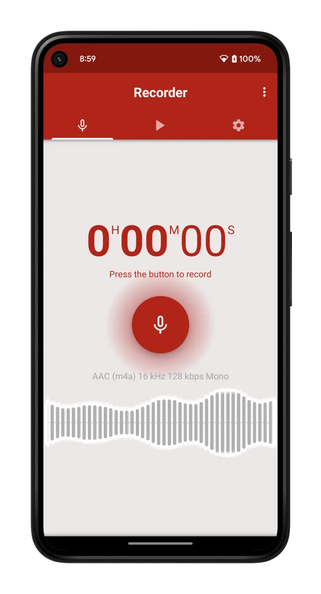 Voice Recorder Pro - Screen 1