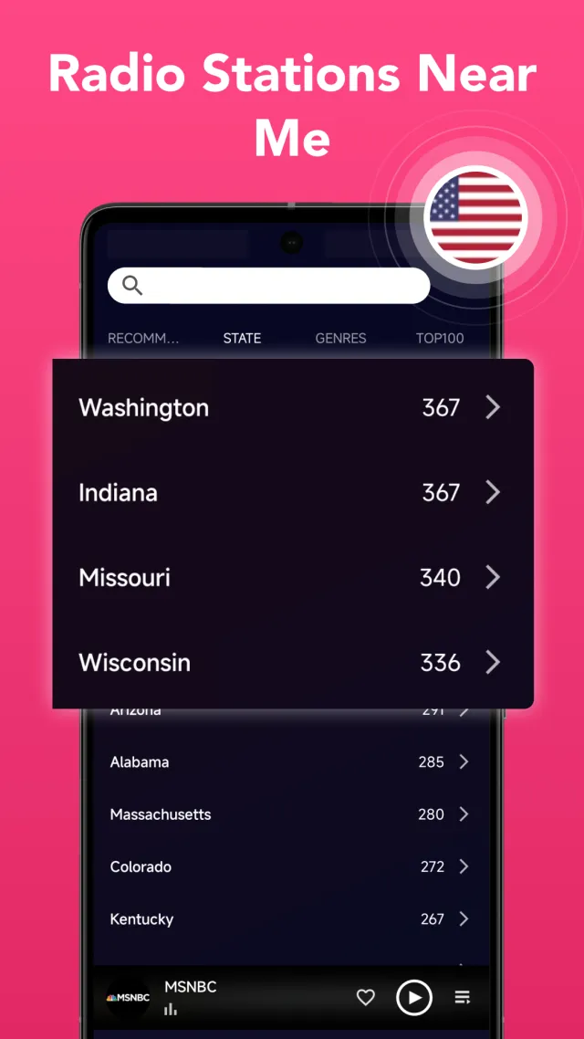 FM Radio, Live FM, Live radio - Screen 4