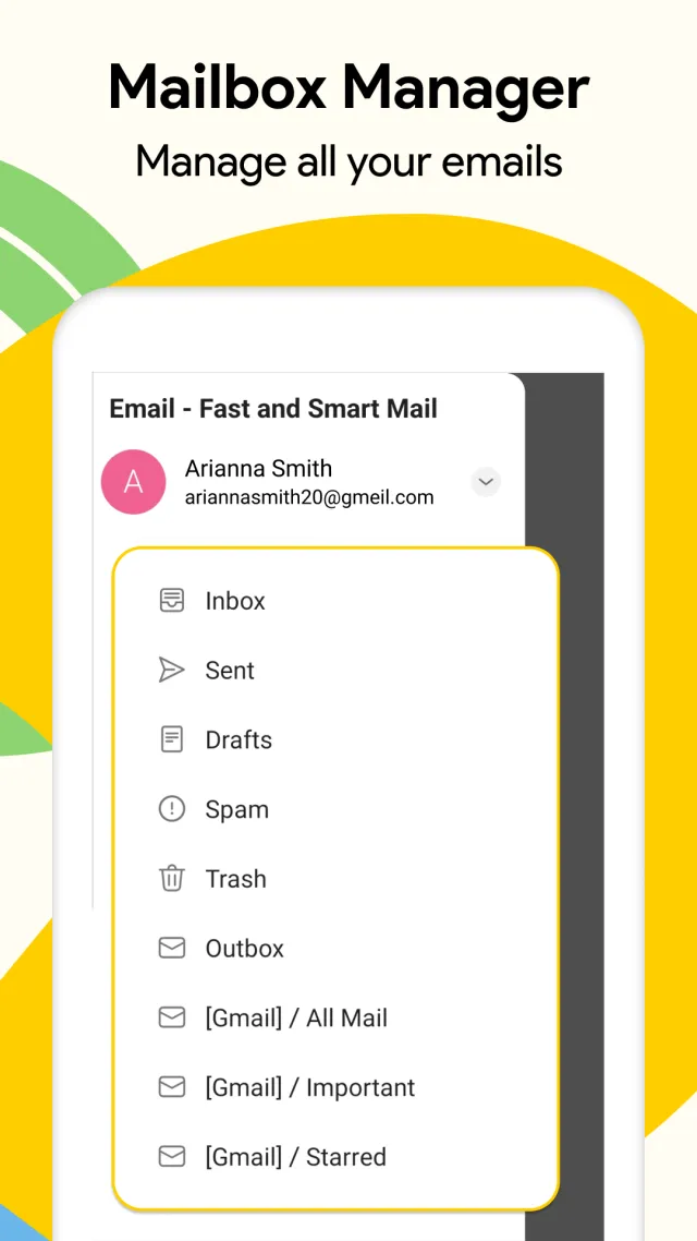 Email - Fast and Smart Mail - Screen 2