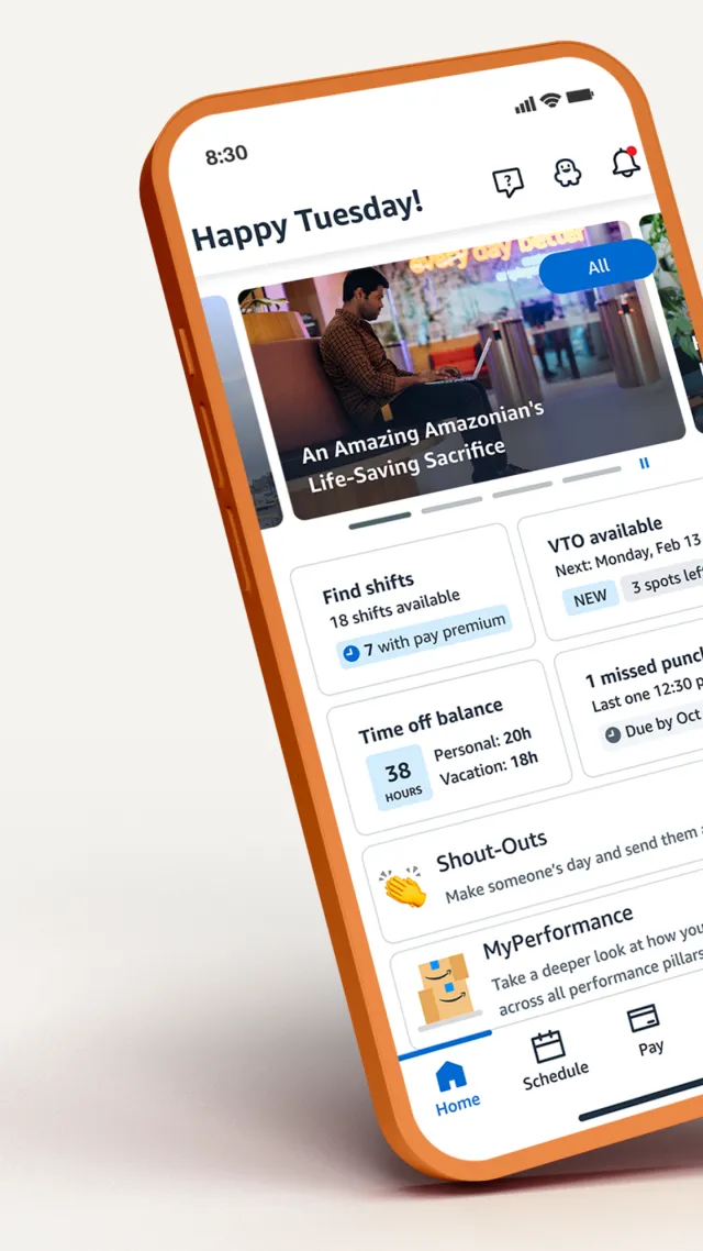 Amazon A to Z - Screen 1