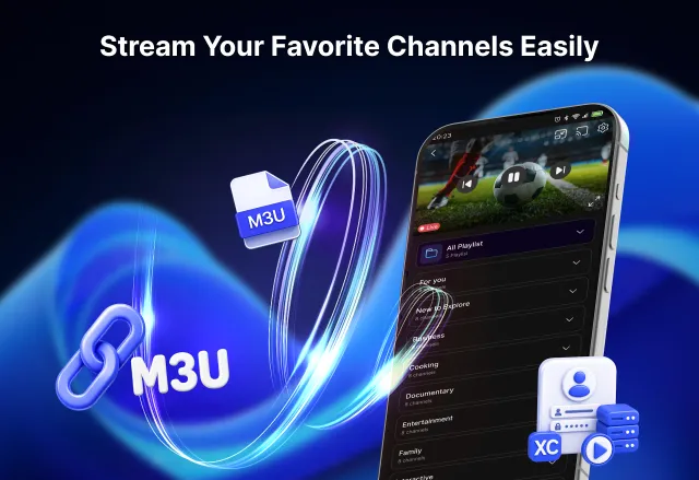 IPTV Player - Smart Xtream - Screen 1