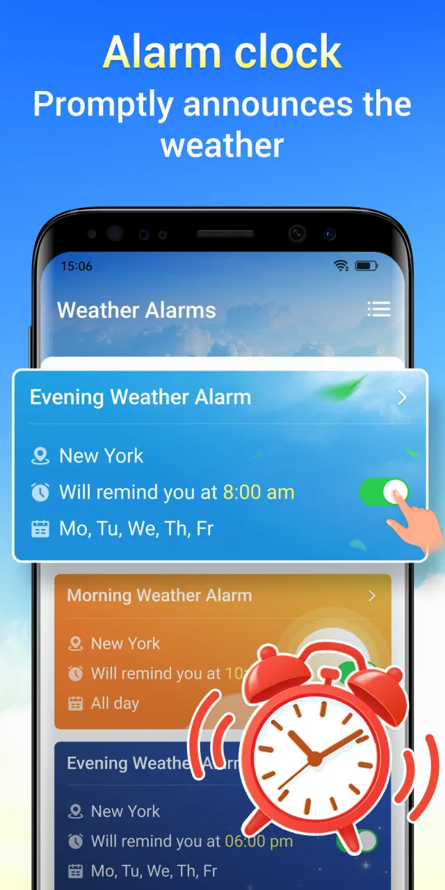 Exacta Weather Alarm-Radar - Screen 1