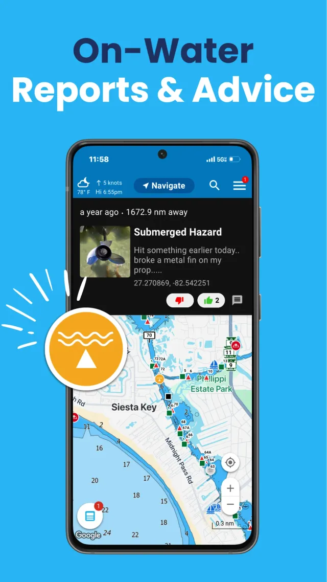 Argo - Boat Navigation App - Screen 8