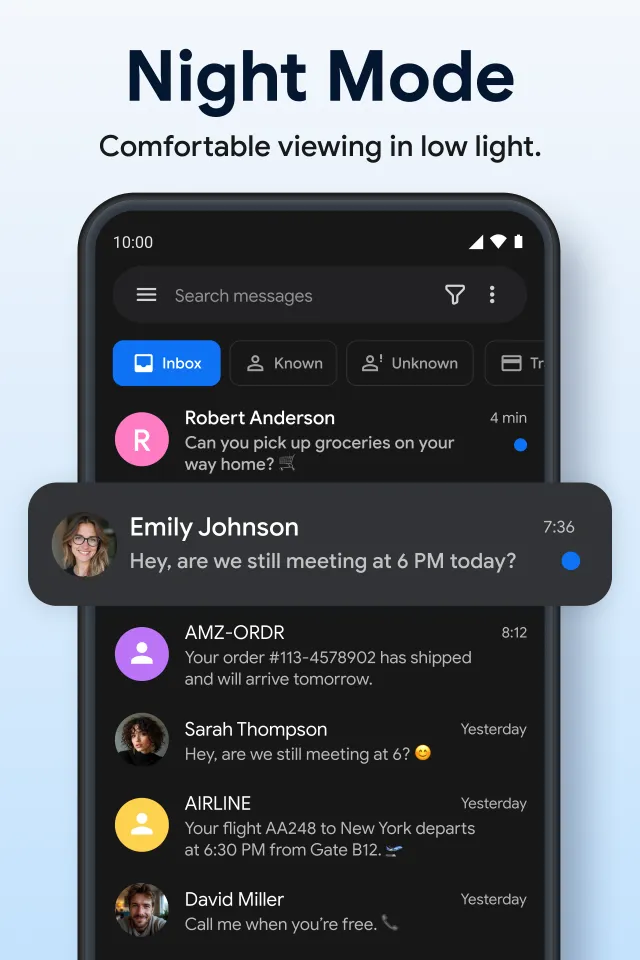 Messages - Text Message, SMS - Screen 7