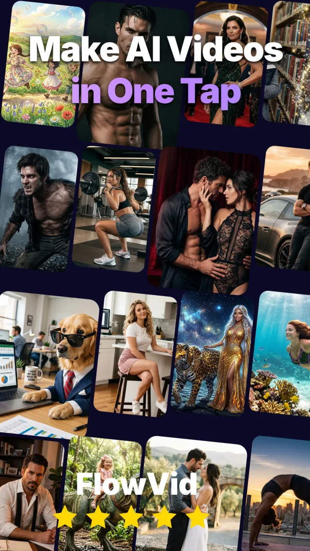 FlowVid AI: Photo Video Maker - Screen 1