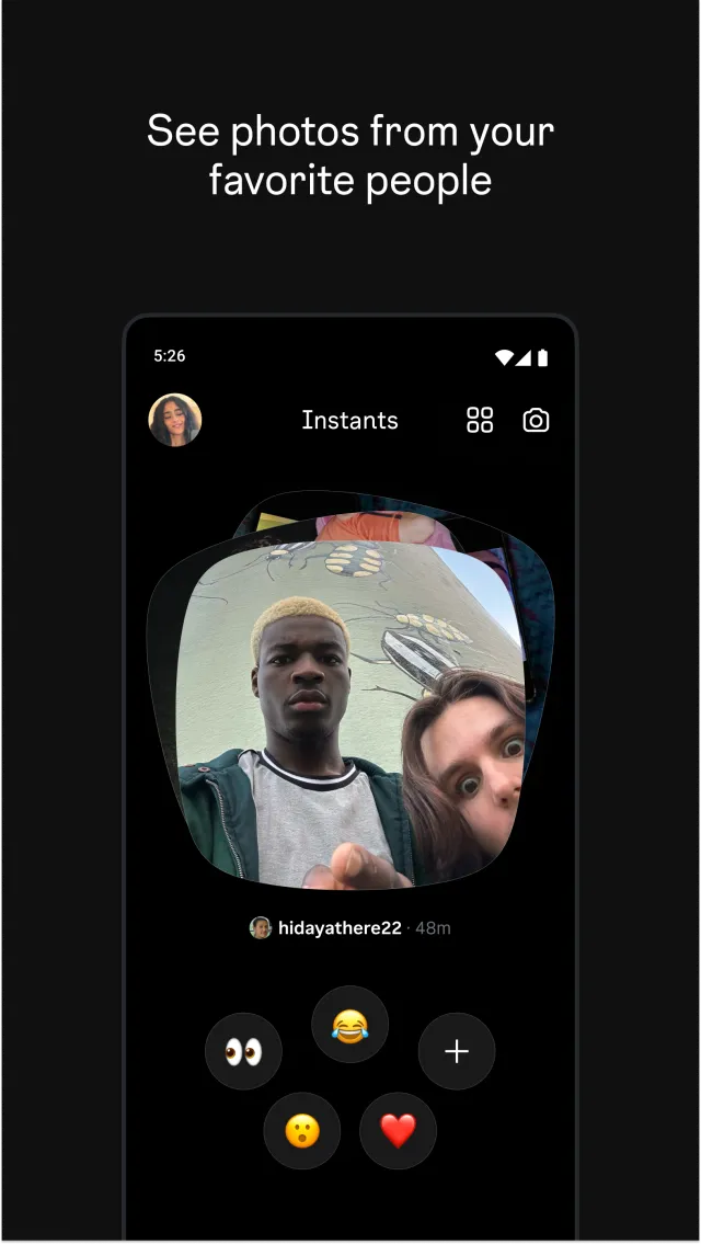 Instants, an Instagram app - Screen 3