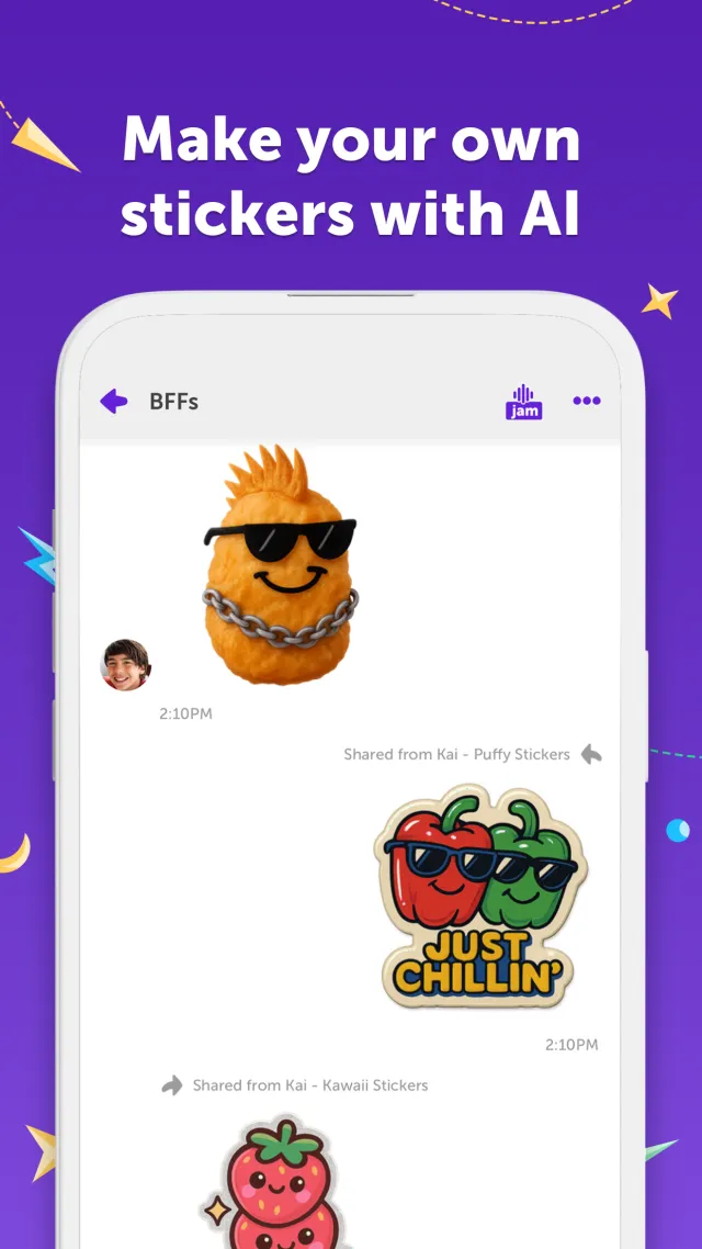 Kinzoo: Fun All-Ages Messenger - Screen 3