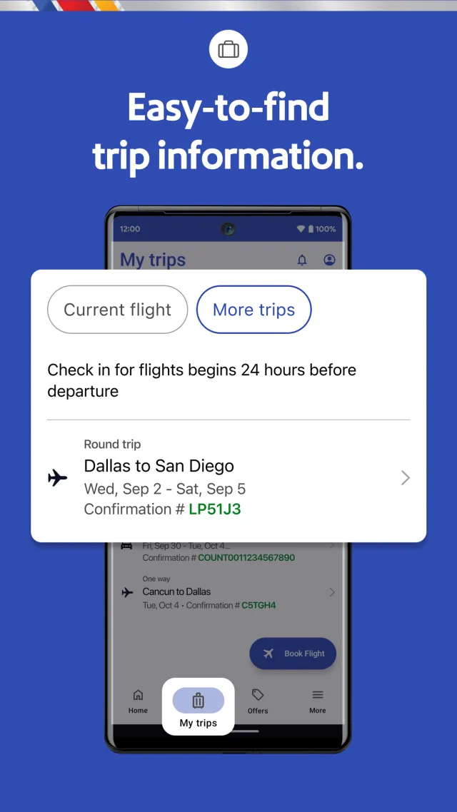 Southwest Airlines: Travel App - Screen 6