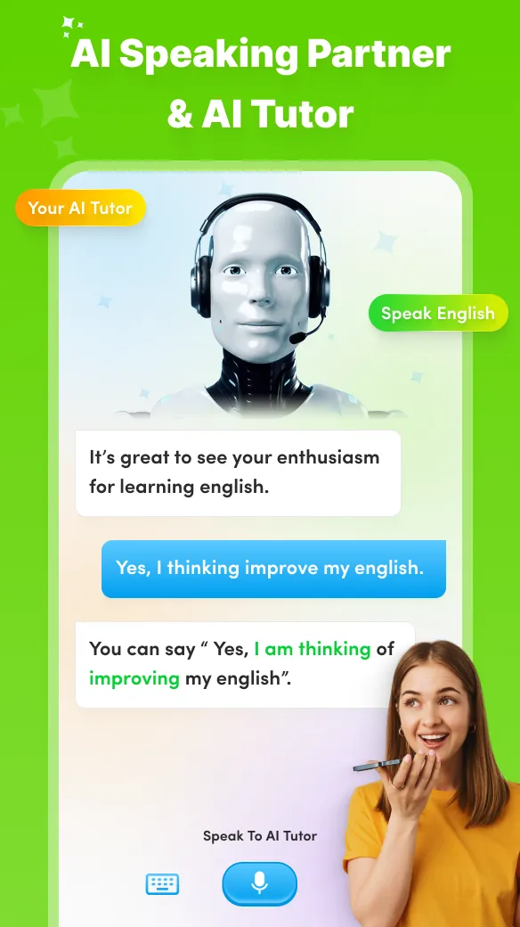 LinguaPal - AI Language Tutor - Screen 1