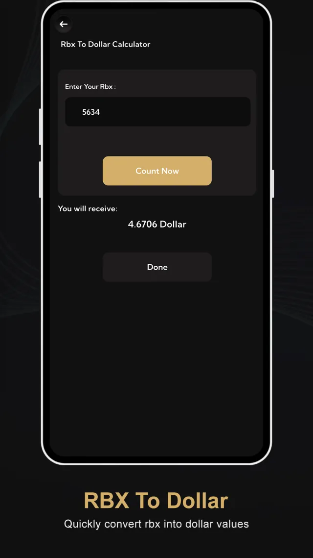 RBX Count Pro - Calc Rbux - Screen 4