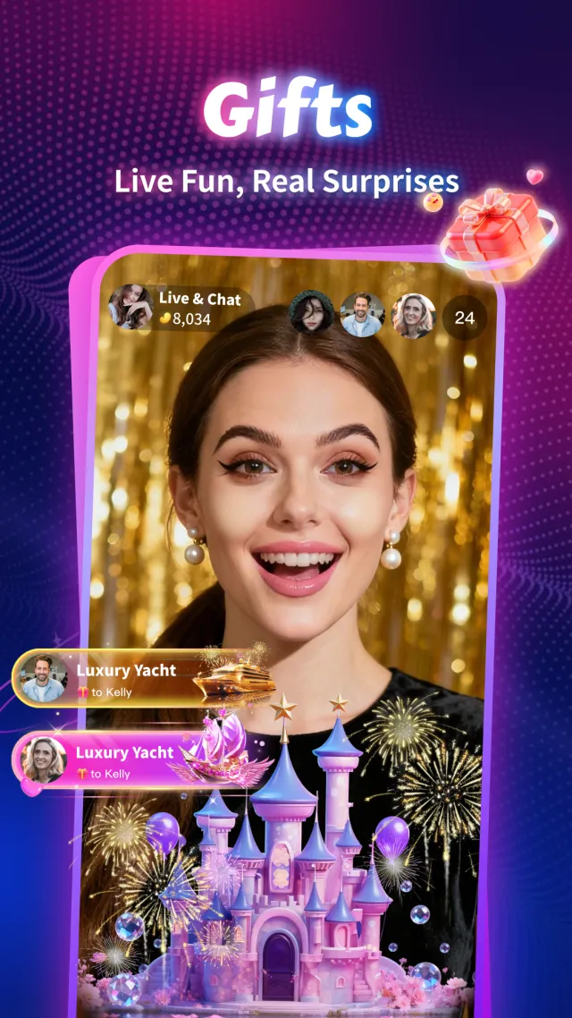 Chamet - Live Chat & Party - Screen 6