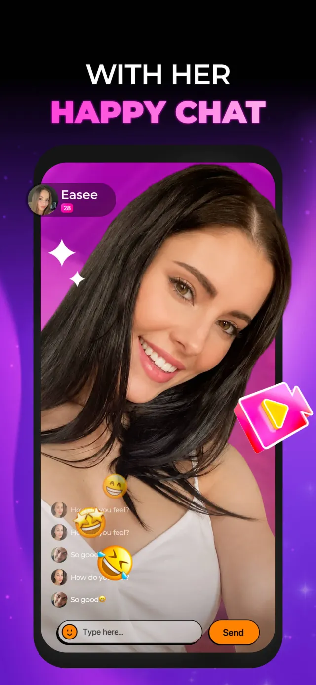 Easee - Share & Chat - Screen 1