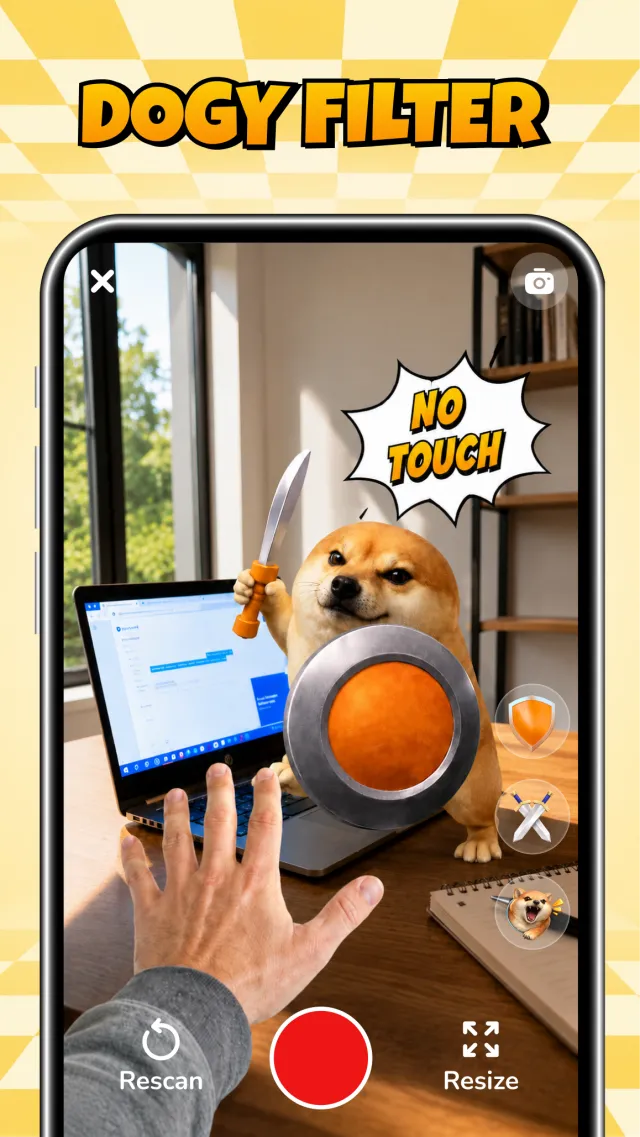 AR Character: Viral Fun Filter - Screen 1