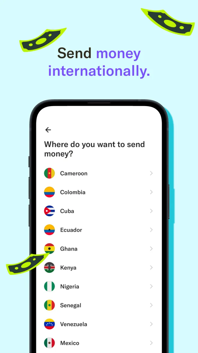 MAJORITY: Mobile banking - Screen 3