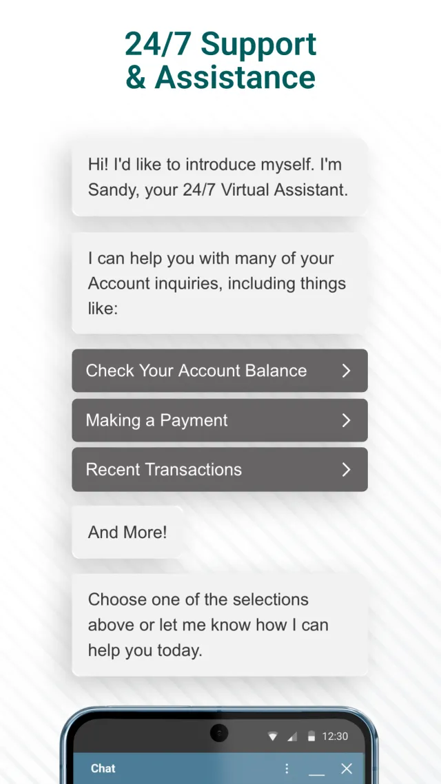 Aspire Account Center - Screen 7