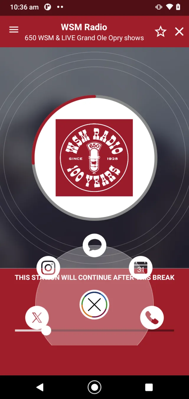 WSM Radio - Screen 3