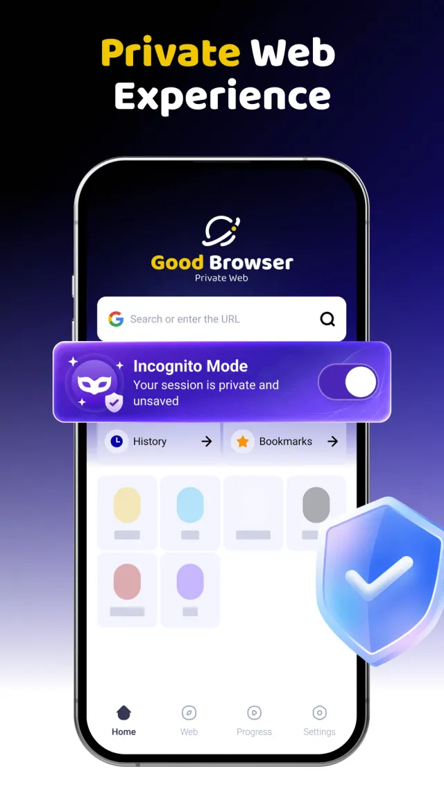 Good Browser: Private Web - Screen 3