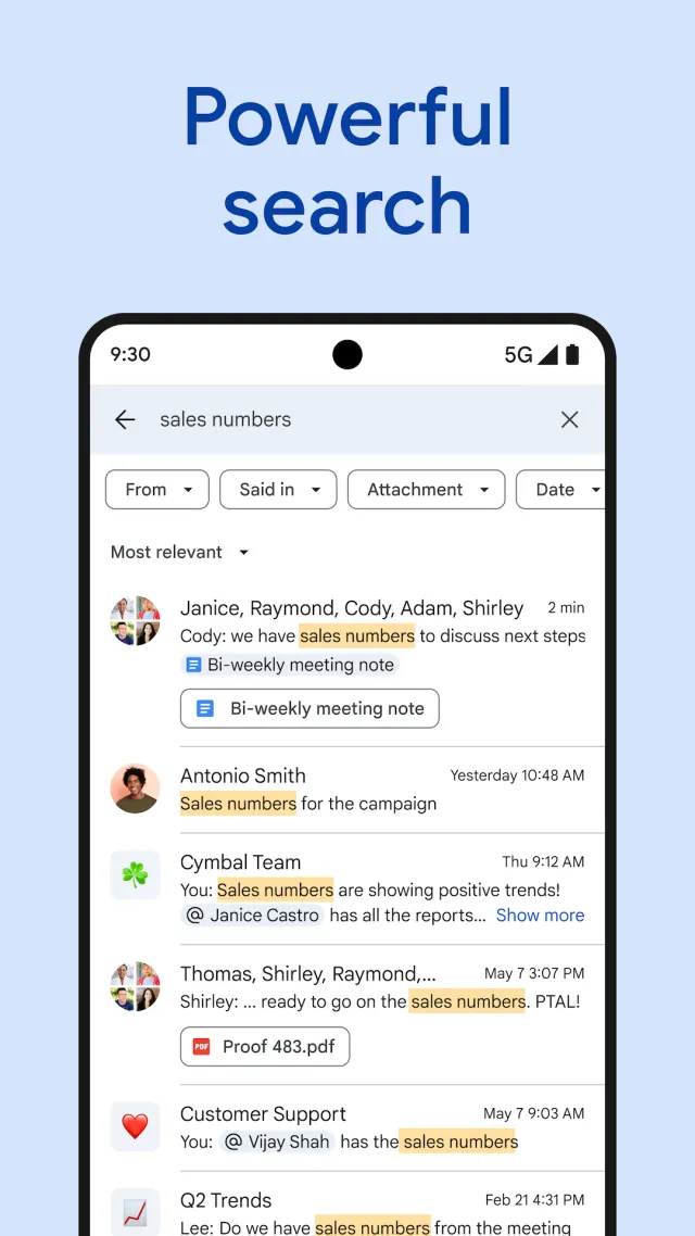 Google Chat - Screen 4