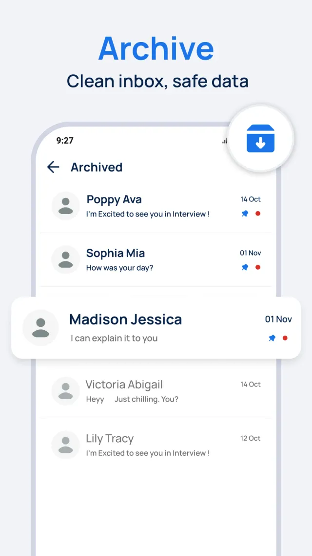 Messages - Screen 3