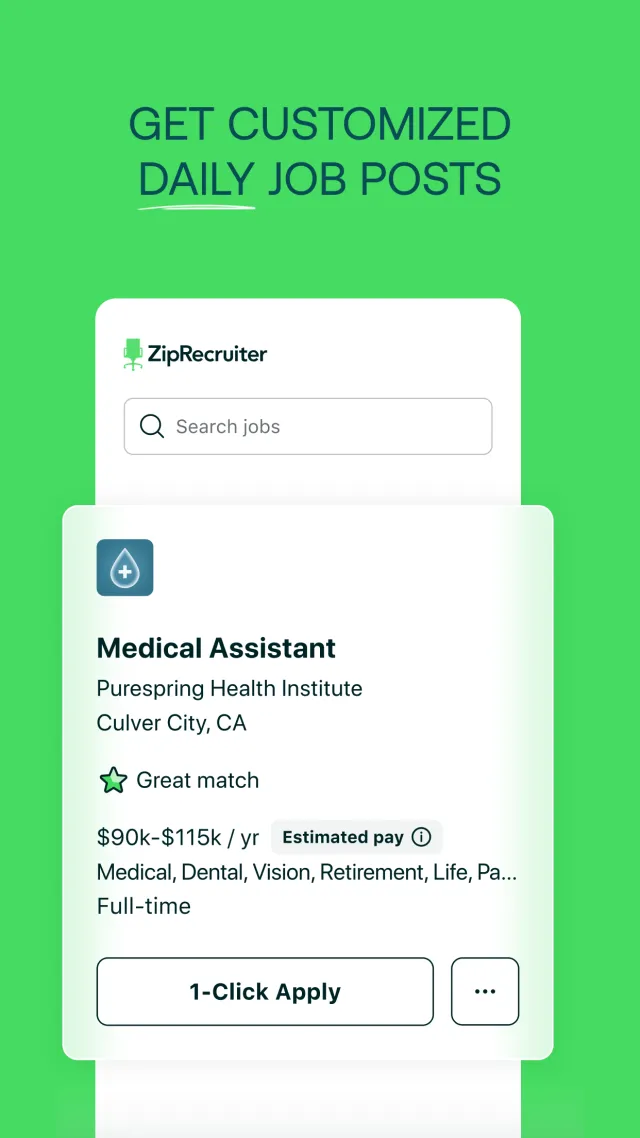 Job Search by ZipRecruiter - Screen 2