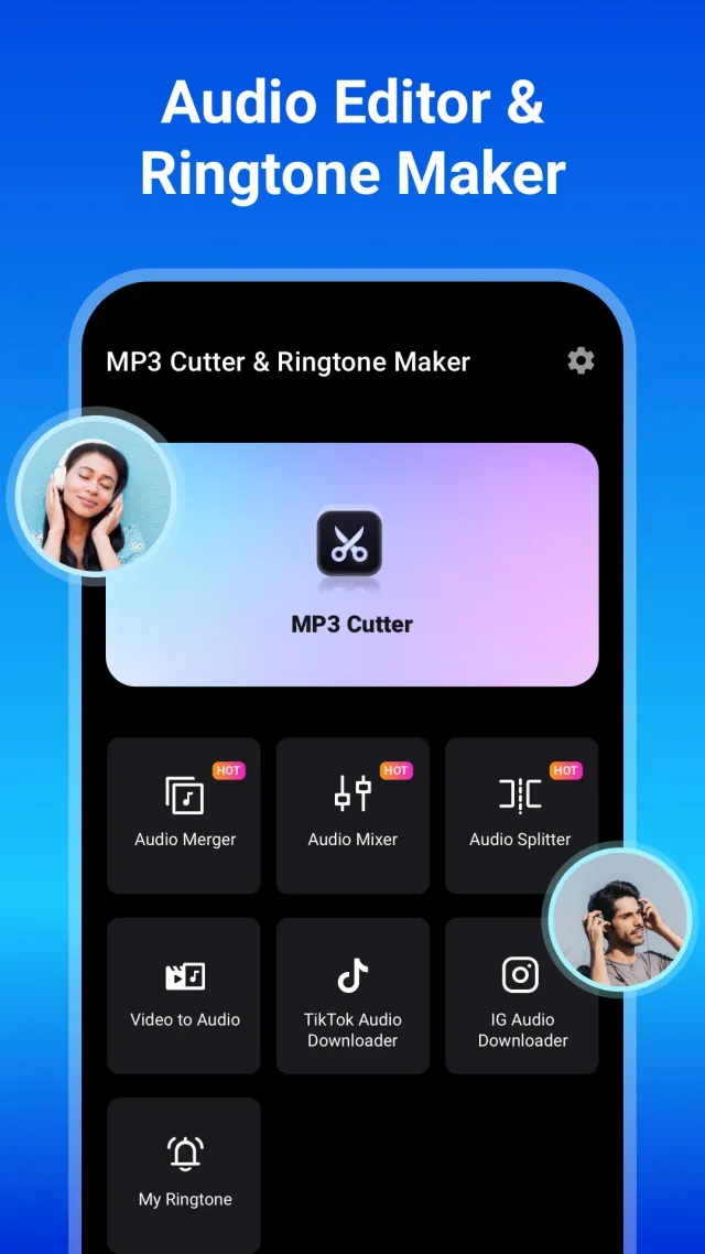 MP3 Cutter and Ringtone Maker - Screen 1