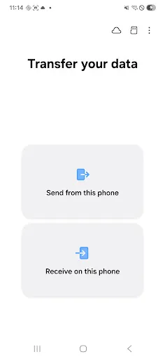 Samsung Smart Switch Mobile - Screen 1