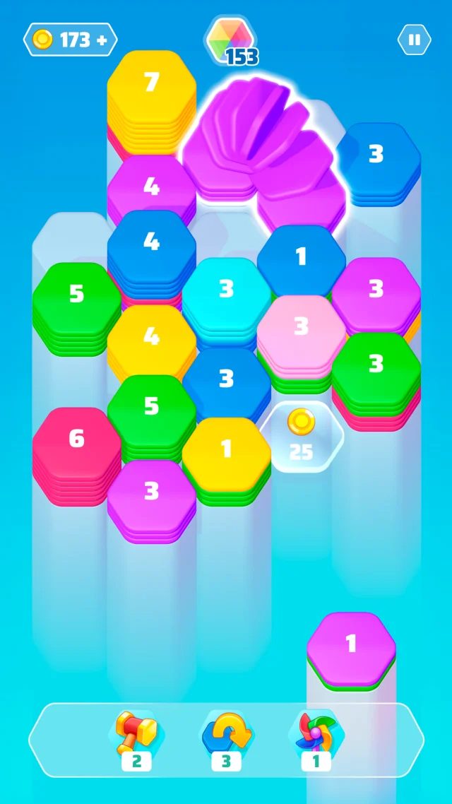 Color Slide - Hexa Puzzle - Screen 2