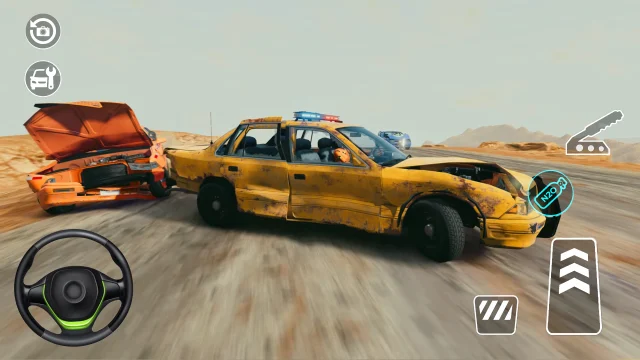 Jumping Car Damage Test Game - Screen 5