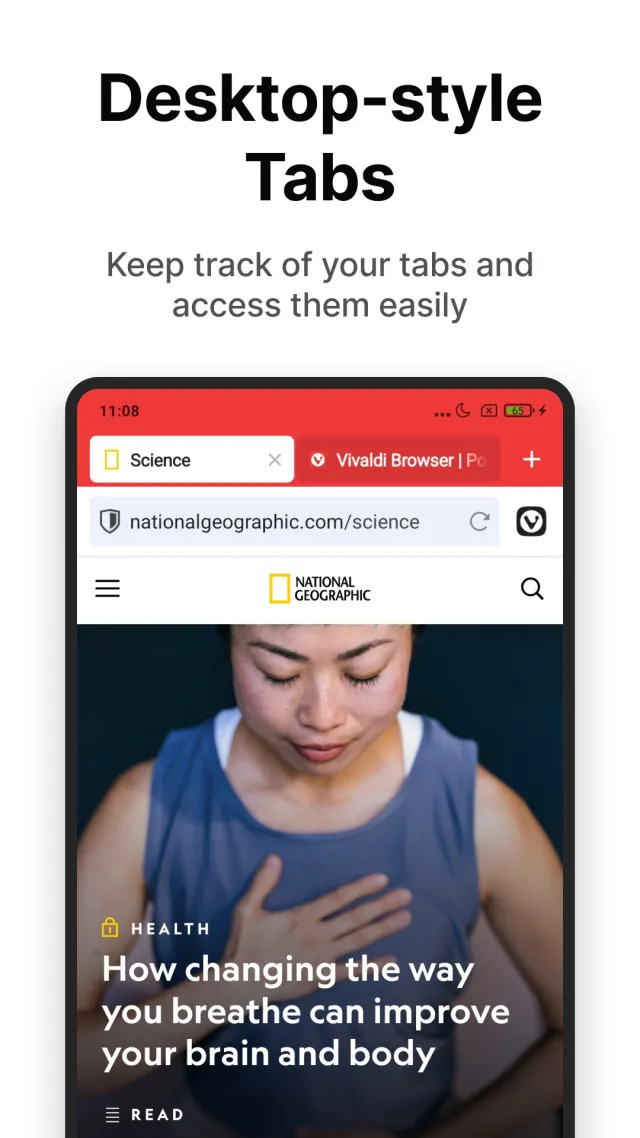 Vivaldi Browser - Fast & Safe - Screen 2